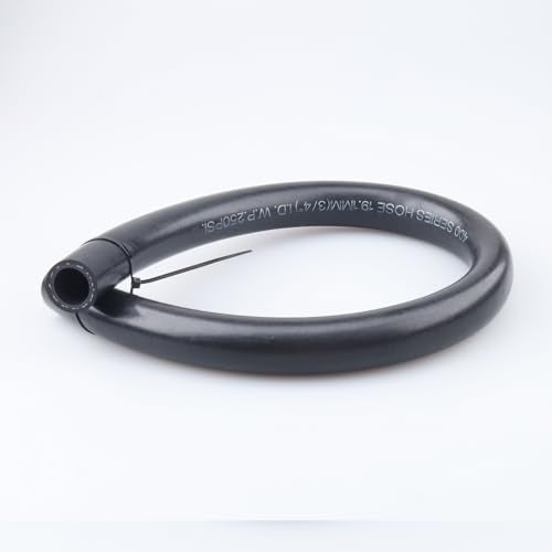 AC PERFORMANCE 34 ID NBR Push on Hose Fuel Line Engine Liner Compatible with Fuel System E85 E10 Oils Ethanol Lubricants and Coolant 2 Feet Black - Image 3