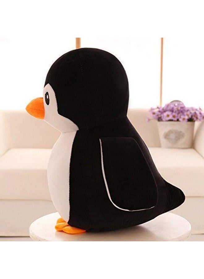 CLICK4DEAL CLICK4DEAL Penguin Soft Toy 18cm,Cute Plush Kids Animal (Penguin 18 cm) (Black)  - Image 2