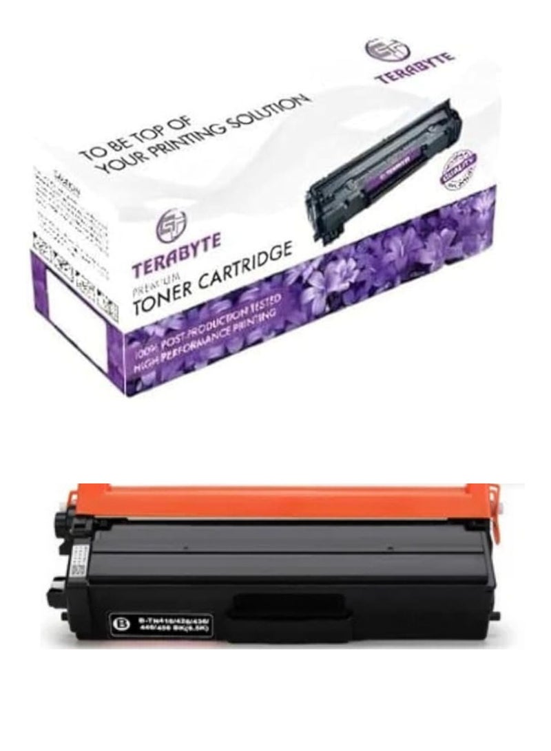 Terabyte TN421 Toner  Compatible Toner Cartridge for Brother TN 423 TN 421 TN421 HL L8260CDW HL L8360CDW MFC L8690CDW MFC L8900CDW DCP L8410CDW DCP L8410CDN Black - Image 1