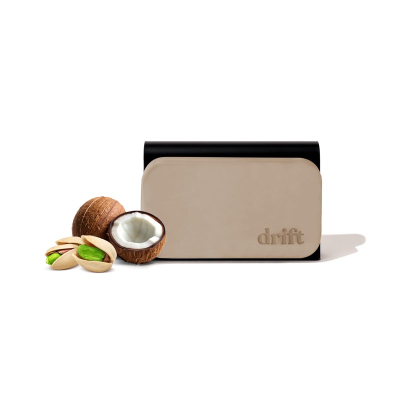 Drift Car Air Freshener - Stone Fragrance - Automotive Odor Eliminator - Long Lasting Scent - Scent Refill - Coconut & Pistachio Starter Kit - Image 1