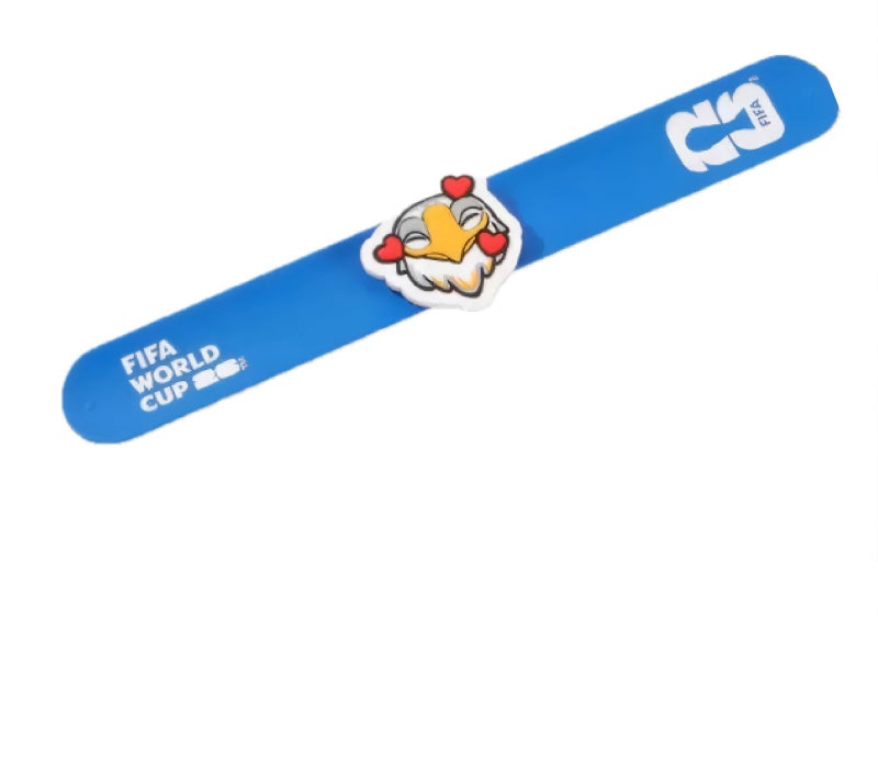 FIFA 2026 FIFA World Cup Mascot Slap Bracelet Silicone Wristband Fan Souvenir Gift - Image 1