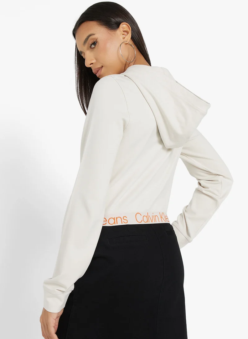 كالفن كلاين جينز LOGO TAPE MILANO HOODIE