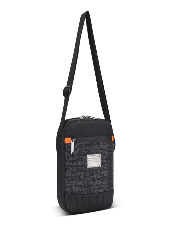 Gear Tactical Water Resistant Sling Bag/Crossbody Bag/Messenger Bag For men/women (Black Camo) - Image 1