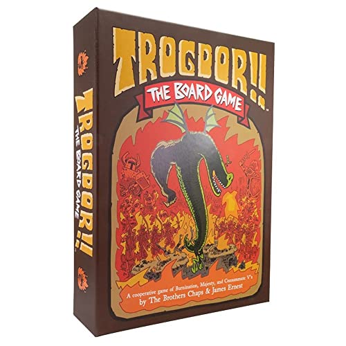 Greater Than Games Trogdor The Board Game A Cooperative Game of Burnination Majesty and Cosummate Vs 2 to 6 Players 3045 Minute Playtime - Image 1