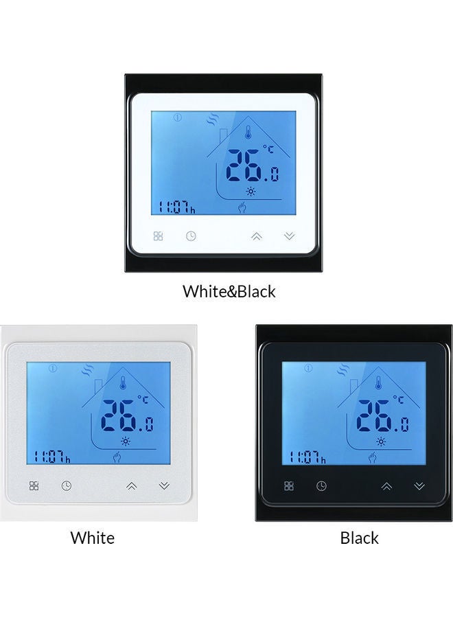 NIBEMINENT Temperature Controller With Touchscreen White/Black/Blue - Image 3