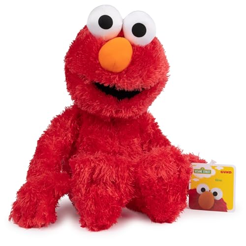 GUND Sesame Street Official Elmo Muppet Plush Premium Plush Toy for Ages 1 Up Red 20 - Image 1