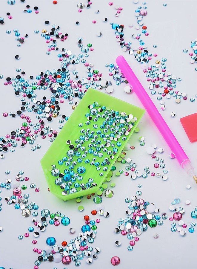 5D DIY الماس اللوحة الحيوانات مجموعة DIY جزئية خاصة على شكل الحفر اليدوية الماس الفسيفساء هدية الفن - Image 5