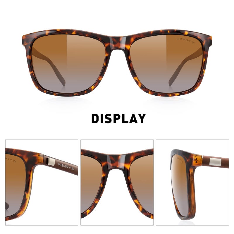 MERRY'S Unisex Polarized Aluminum Sunglasses Vintage Sun Glasses For Men/Women S8286 - Image 3