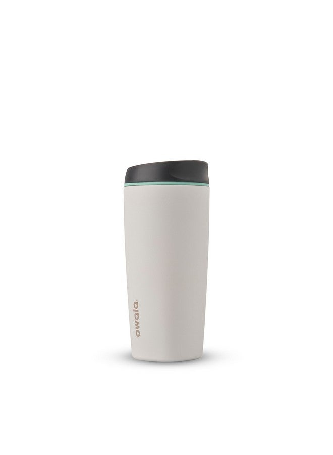 Owala Owala SmoothSip Insulated Stainless Steel Coffee Tumbler, Reusable Iced Coffee Cup, Hot Coffee Travel Mug, BPA Free, 20 oz, Navy (Telescope Tales)  - Image 1