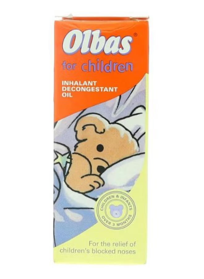 Olbas Oil for children Inhalant Decongestant Oil 12ml