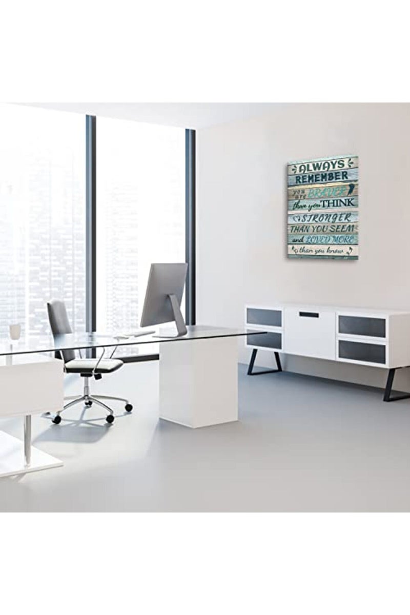 WHAOMIOT Inspirational Quotes Wall Art Canvas - Image 4