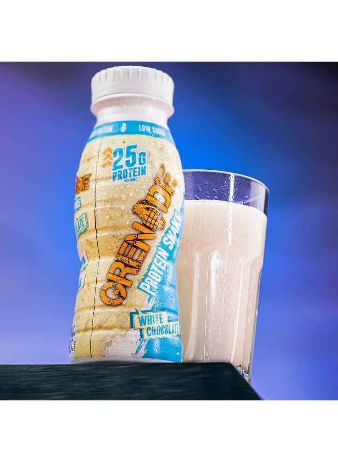 Grenade Protein Shaker 8x330Ml White Chocolate - Image 3