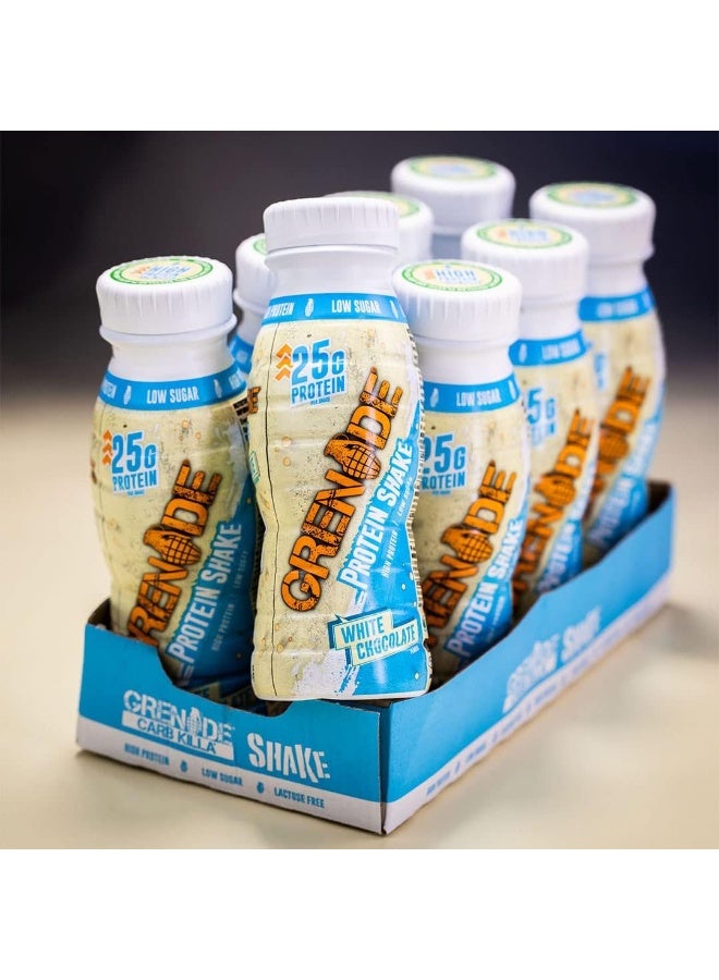 Grenade Protein Shaker 8x330Ml White Chocolate - Image 4