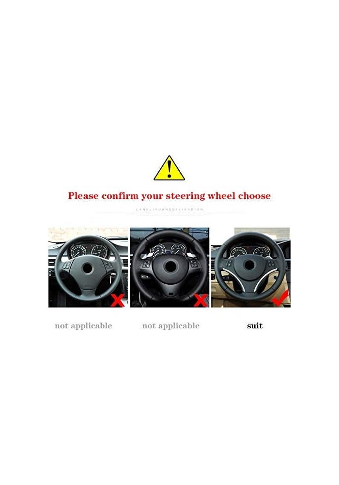 Wivplex Steering Wheel Decorative Sticker for BMW 3 Series - Image 5