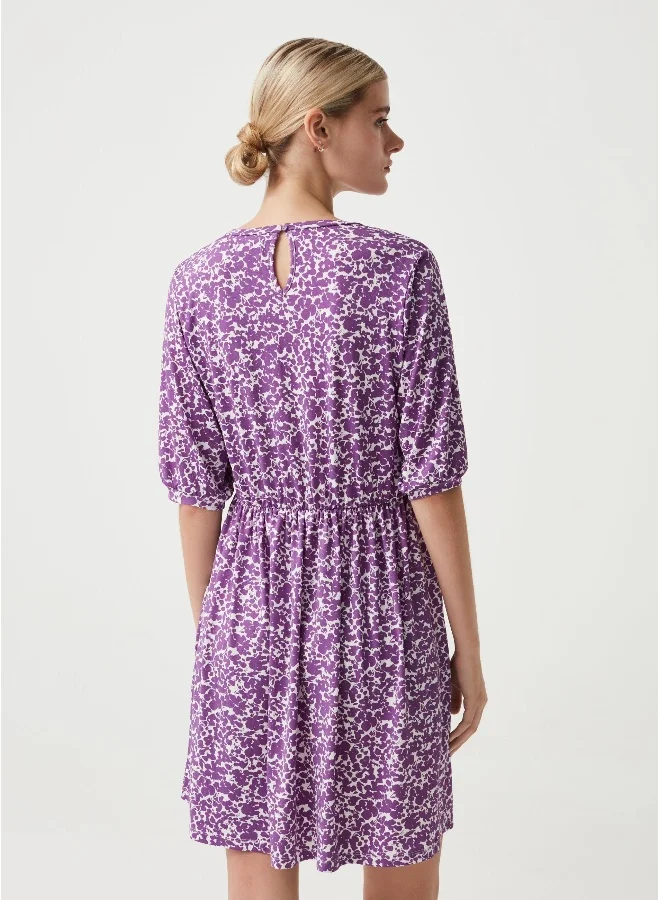 Ovs Floral Mini Dress