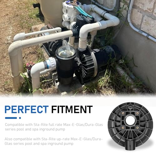 Bzsunway Replacement for C17647P1 Pool Pump Tank Body Suitable for StaRite Full Rate and UpRate MaxEGlasDuraGlas Pool and Spa Aboveground Pump - Image 3