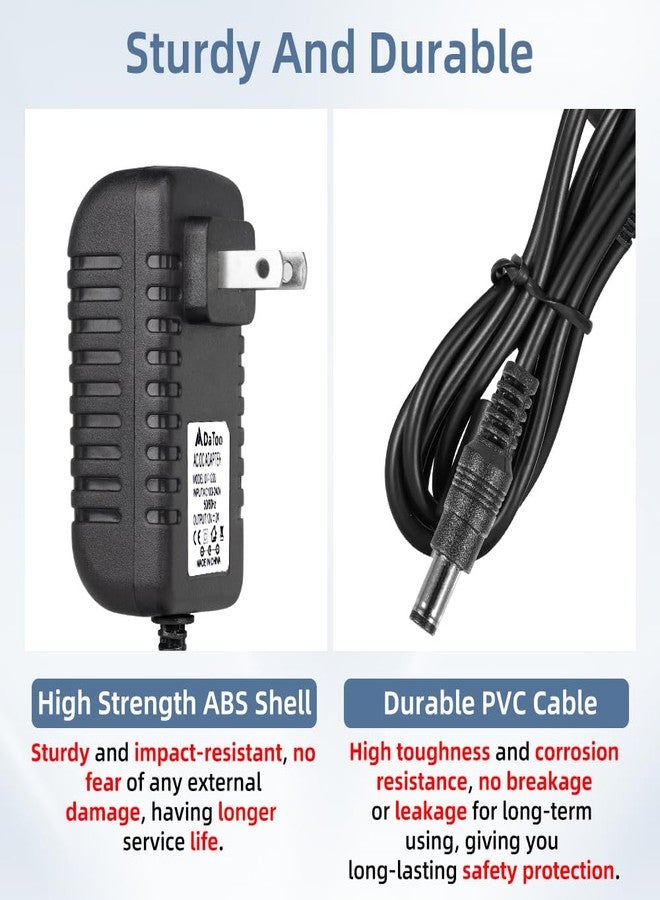 DaToo Aquarium Light LED Power Adapter AC 100-240V DC 12V 2A Replacement Power Adapter Fish Tank Light Power Supply Converter with Indicator Light - Image 5