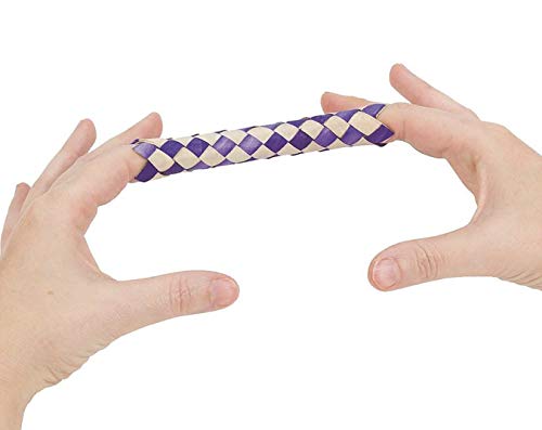 Funiverse Bulk 200 Pack Chinese Finger Trap Assortment - Fun Gag Puzzles for All Ages - Image 2