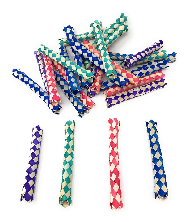 Funiverse Bulk 200 Pack Chinese Finger Trap Assortment - Fun Gag Puzzles for All Ages - Image 1
