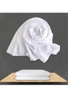 Ihram 2-Piece Hajj And Umrah Religious Cloth For Men , White