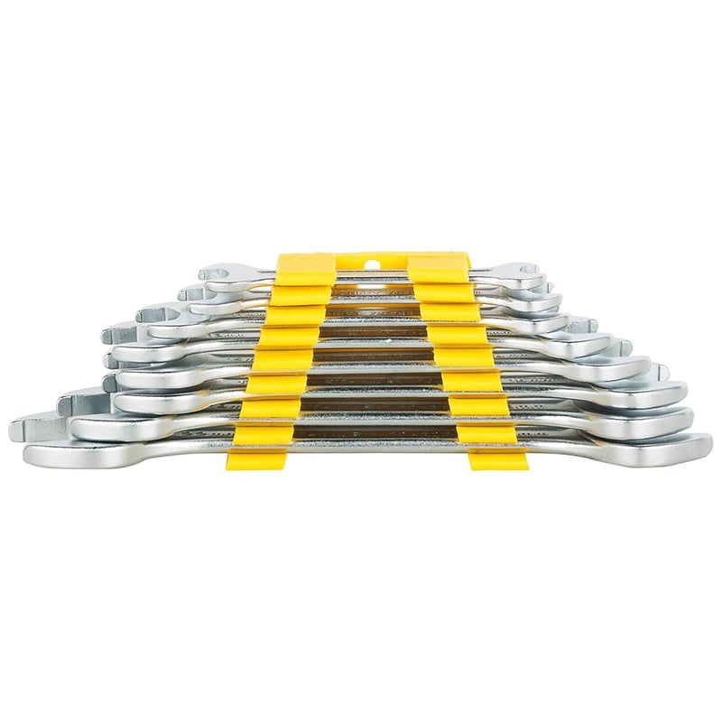 Stanley STANLEY 70379 Steel Double Open End Spanner Set Silver  - Image 2
