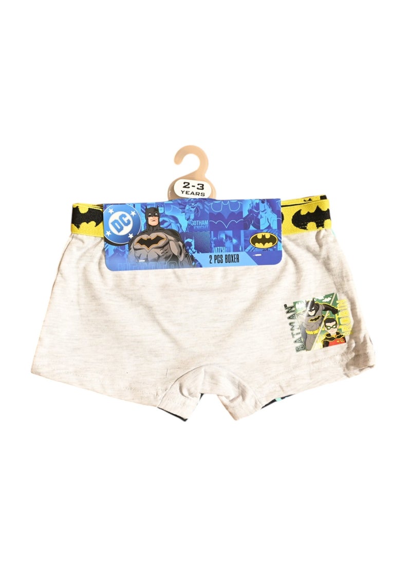 Batman BATMAN 2PCS BOYS BOXER , 65%polyester,35%cotton  - Image 1