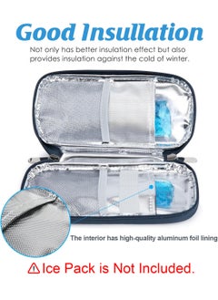 Leng Ke Portable Insulin Cooler Travel Case Diabetic Cooler Bag Insulin Cooling Bag for Insulin Pen and Insulin Medicine  - Image 3