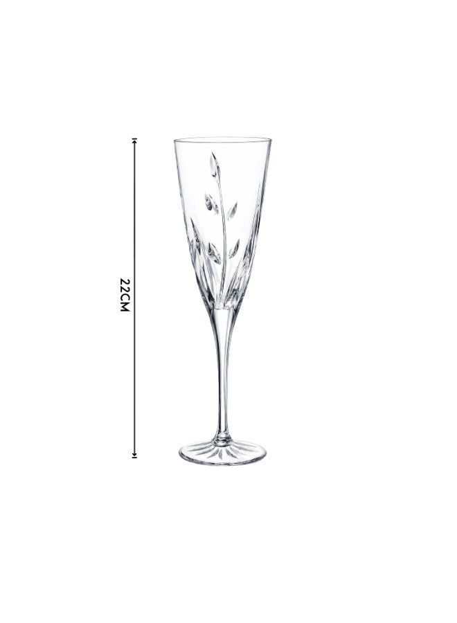 RCR 🥂✨ Luxury crystal juice glass set with a tree branch pattern, 6 pieces – 22 cm tall ✨🥂 - Image 5