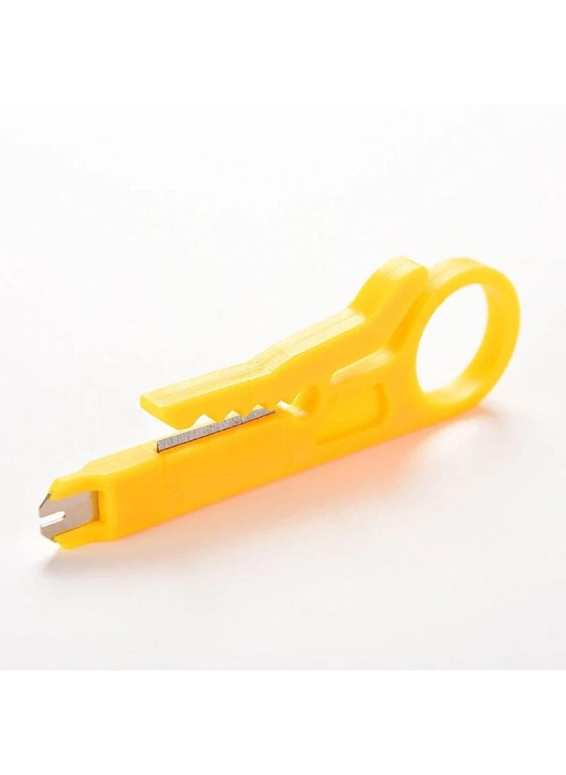 Robodo - Wire Stripper Flat Nose Cable Cutter with Practical Punch Down Tool - Image 1