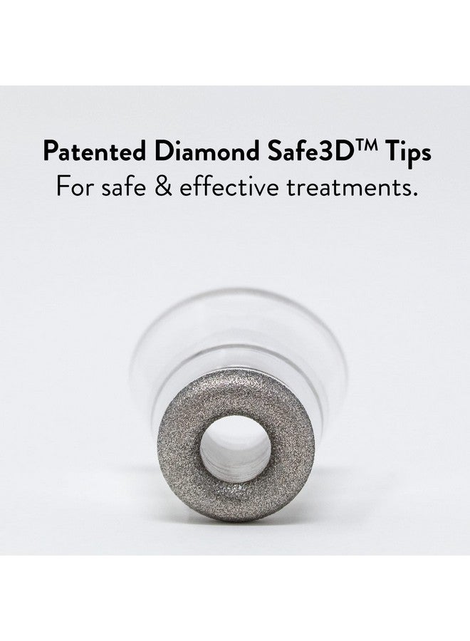 Microderm GLO Mini Premium Diamond Microdermabrasion Tips By Microderm Glo - Medical Grade Stainless Steel Accessories, Patented Safe3D Technology, Safe For All Skin Types. (Premium) - Image 2