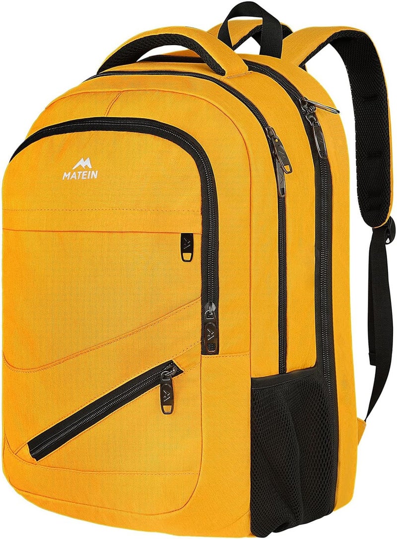 MATEIN Travel Backpack, Large Travel Backpack for Women & Men Airline Approved, Carryon Backpack with Laptop Compartment TSA Approved, Water Resistant Sturdy 17 inch Laptop Bag - Image 1