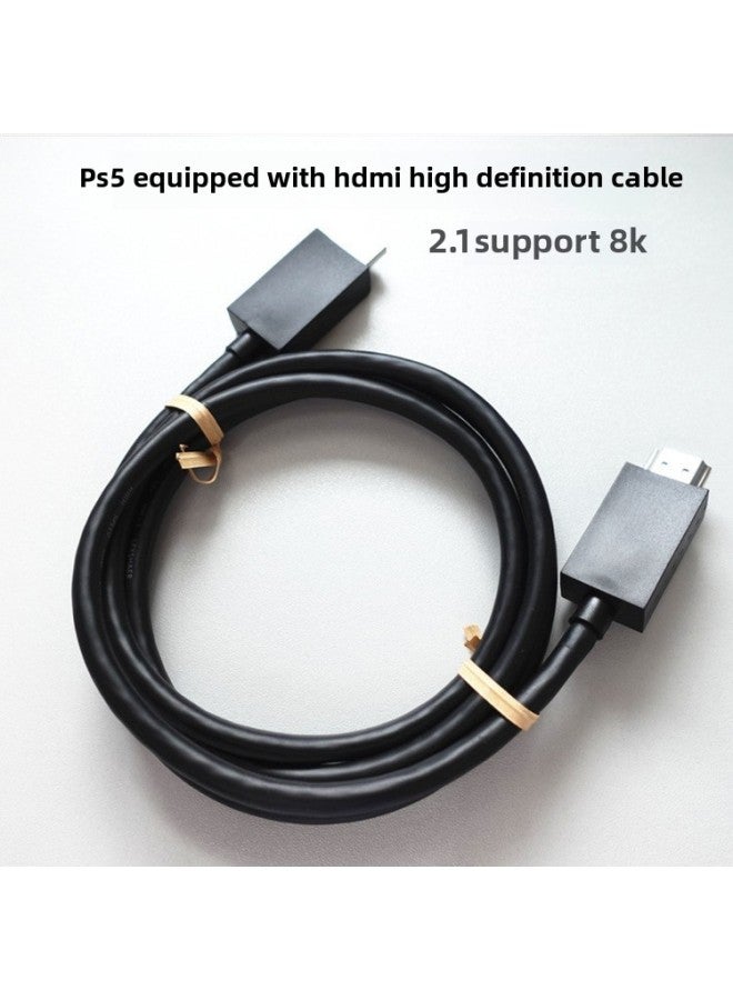 PS5 HD Line HDMI Line Version 2.1 Support 8K With The Original Line Support 8K TV Video Cable-Color:PS5 HDMI HD Line 2.1  - Image 1