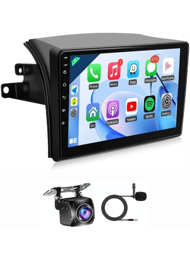 Vierex Fit Toyota Sienna Car Stereo Sienna 2004-2010 Android Screen With Apple Carplay Android Auto Wireless WiFi DSP FM&AM Bluetooth AHD Camera Included Fast Interface (4+32GB Carplay 8CORE) - Image 1