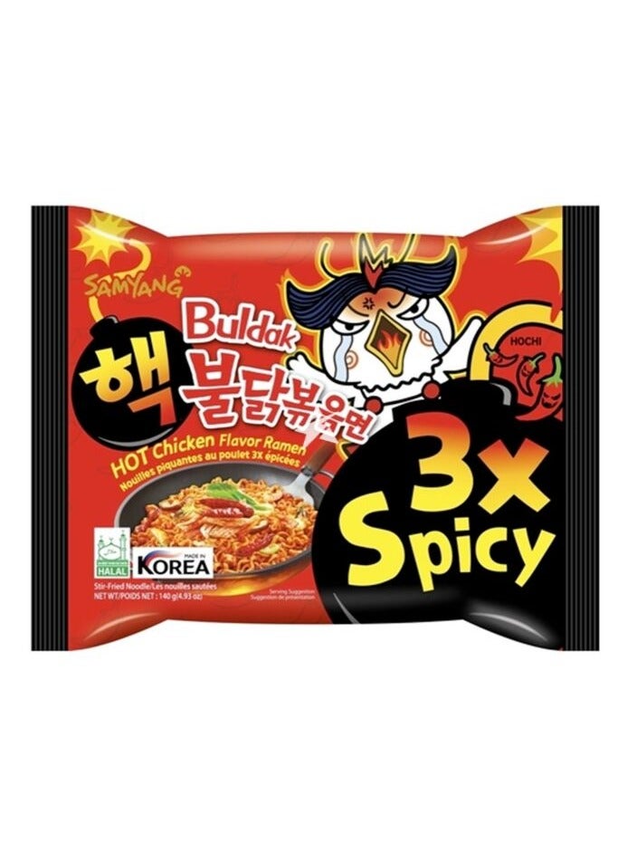 Samyang Buldak Hot Chicken Ramen Noodles 9 Flavor Variety Pack 9*140 gm - Image 2