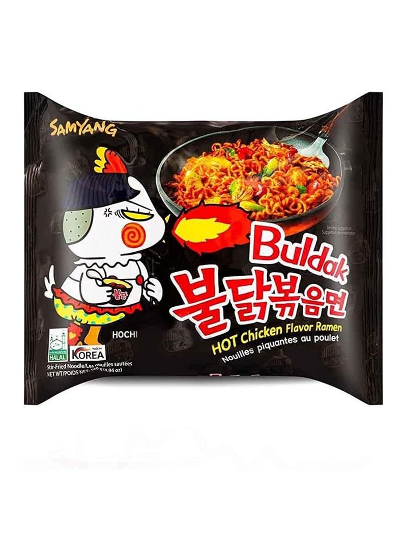 Samyang Buldak Hot Chicken Ramen Noodles 9 Flavor Variety Pack 9*140 gm - Image 3