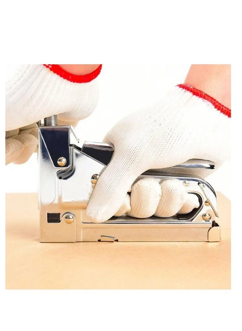 4basix - Heavy Duty Stapler Gun Tacker for Wooden Furniture Nail Gun - Image 1