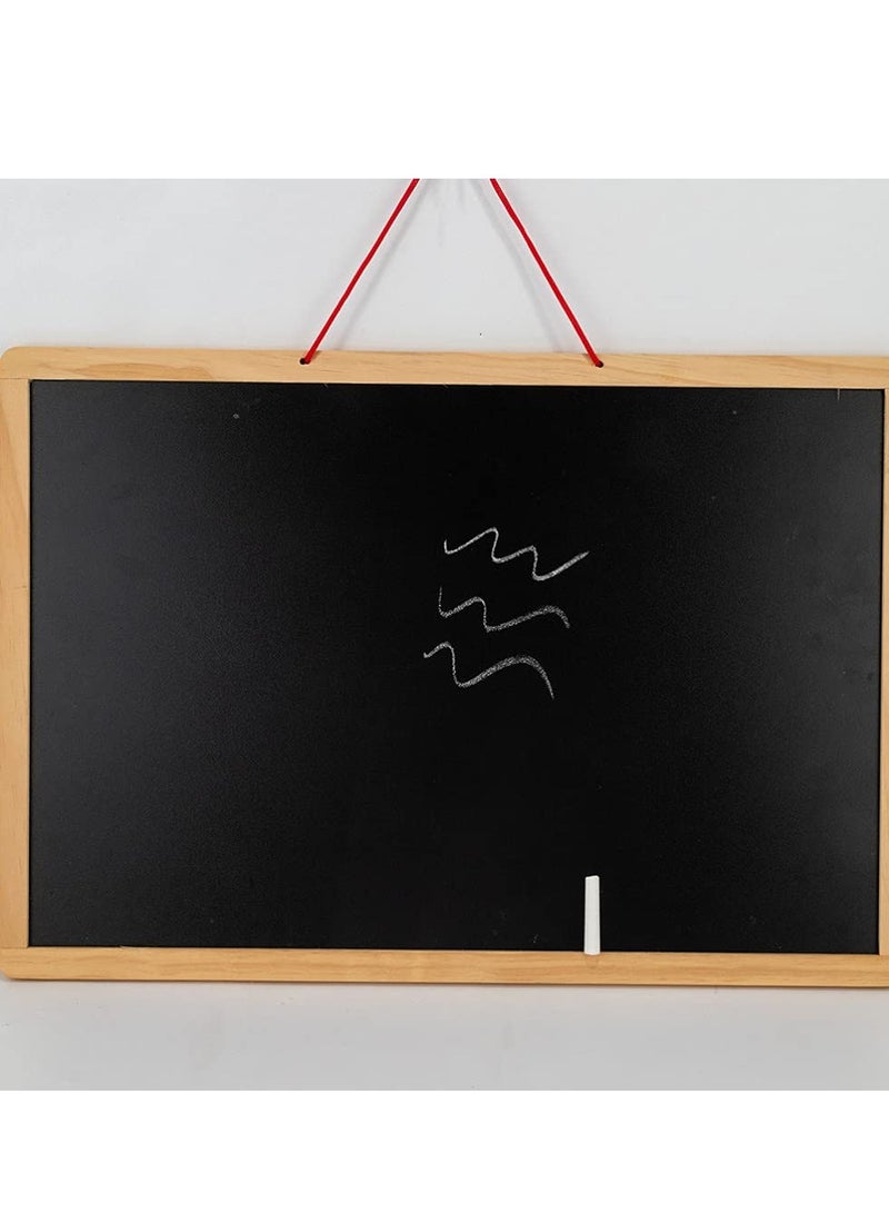 موردلي 1 قطعة من علامات تبويب ملاحظات حفلات أعياد الميلاد على السبورة السوداء وحامل السبورة وعلامات المخزن. استخدم السبورة السوداء للرسم على سطح المكتب الصغير الخشبي - Image 3