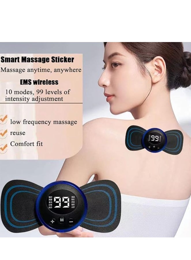 general Electric Massager, Microcurrent EMS Massage Device, Portable Neck Pain Relief Massager, Arm, Neck, Shoulder, Back, Waist and Leg Massage Cushion - Image 2