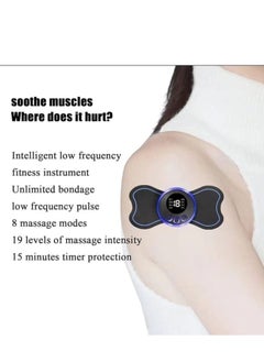 General Electric Massager, Microcurrent EMS Massage Device, Portable Neck Pain Relief Massager, Arm, Neck, Shoulder, Back, Waist and Leg Massage Cushion  - Image 4