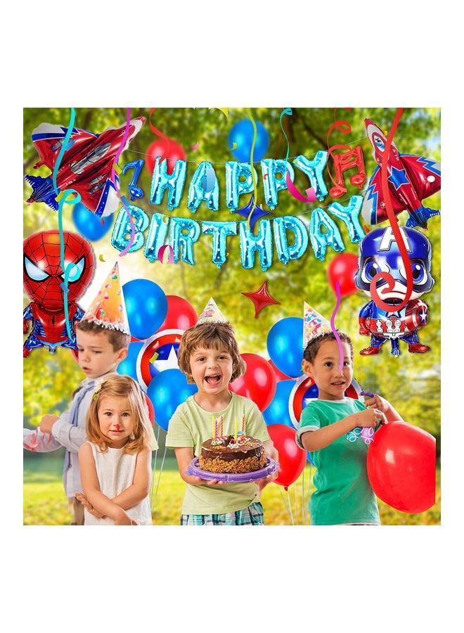 NIBEMINENT Superhero Birthday Party Decorations - Image 3