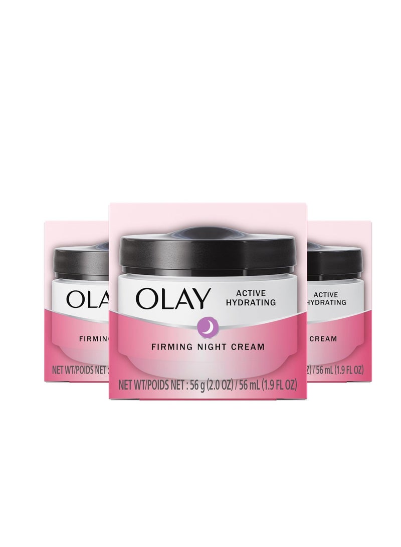 Olay Olay Firming Night Cream, 1.9 Fl Oz (Pack of 3)