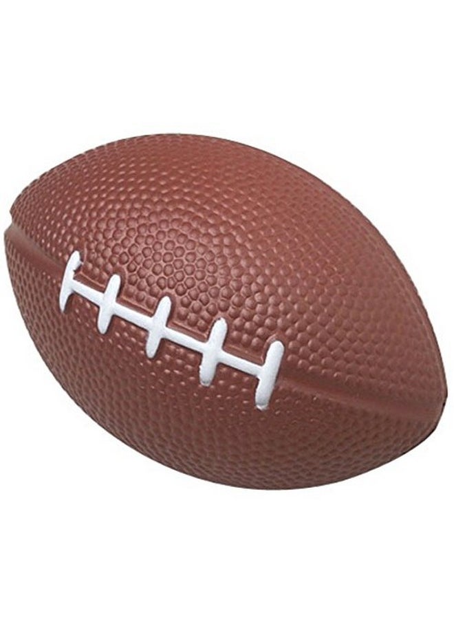 GiftExpress GiftExpress Dozen 4" Foam Mini Football Stress Balls, Mini Sport Balls, Superbowl Decoration Party Favor  - Image 2