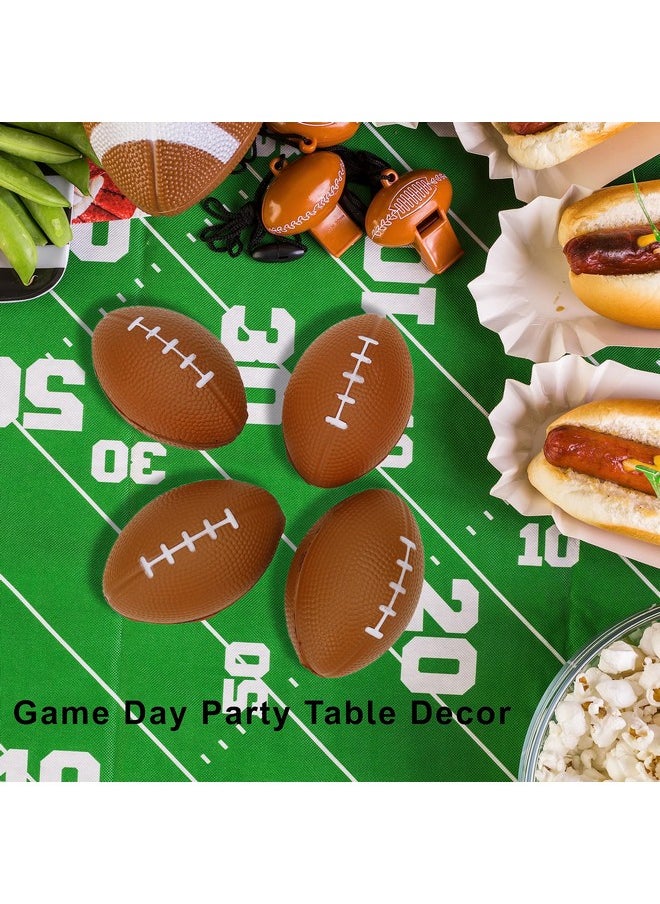 GiftExpress GiftExpress Dozen 4" Foam Mini Football Stress Balls, Mini Sport Balls, Superbowl Decoration Party Favor  - Image 5