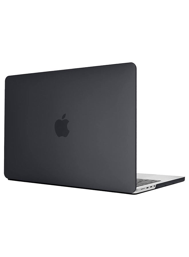 CATANES MacBook Air 14.2 Inch Case (2023-2021 Release) Models A2442 / A2779 Plastic Hard Shell Case Black  - Image 1