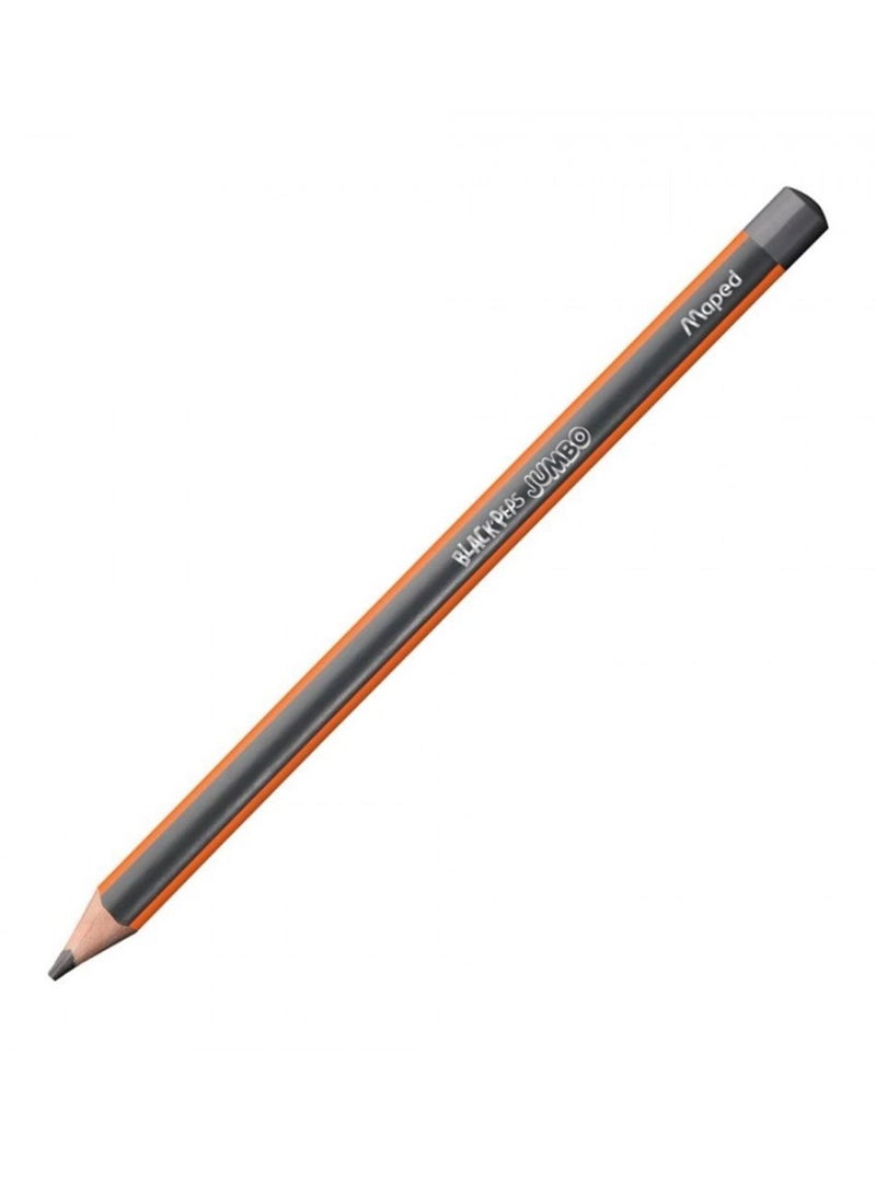 Maped 12-Piece Jumbo Graphite Learning Pencils - Image 2