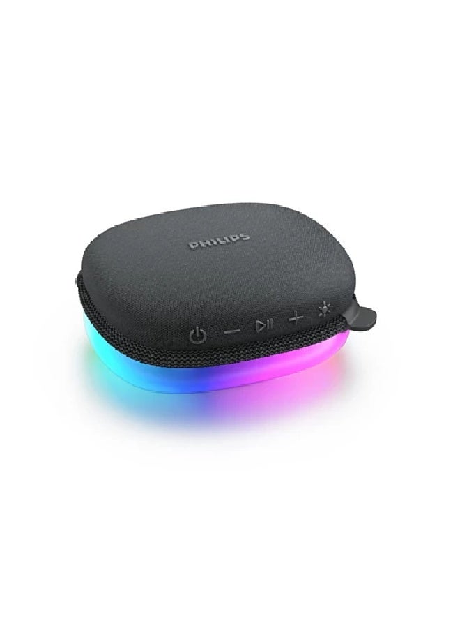 Philips 2000 Series Bluetooth Speaker With Lights TAS2307BK/97 black - Image 1