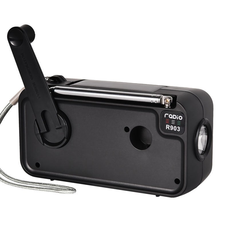 R903 Radio Portable Old Man New Multi-Band Antenna Solar Emergency Hand Power Generation - Image 5