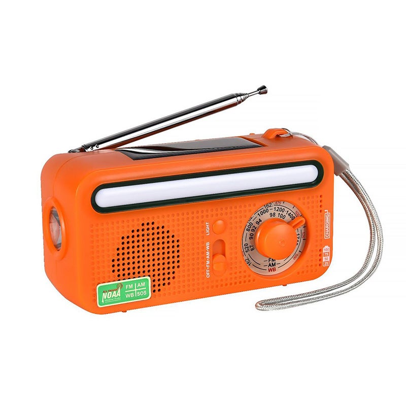 R903 Radio Portable Old Man New Multi-Band Antenna Solar Emergency Hand Power Generation - Image 1