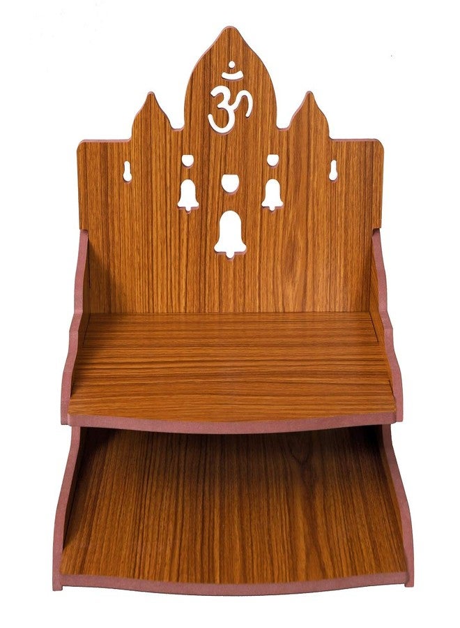 MS Enterprises Wooden Beautiful Plywood Mandir Pooja Room Home Decor Office OR Home Temple Wall Hanging Product (RED A) - Image 5