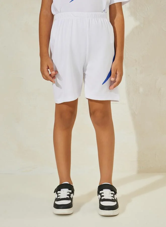 Styli Short-Sleeved Quick-Drying Sportswear T-Shirt & Shorts Set